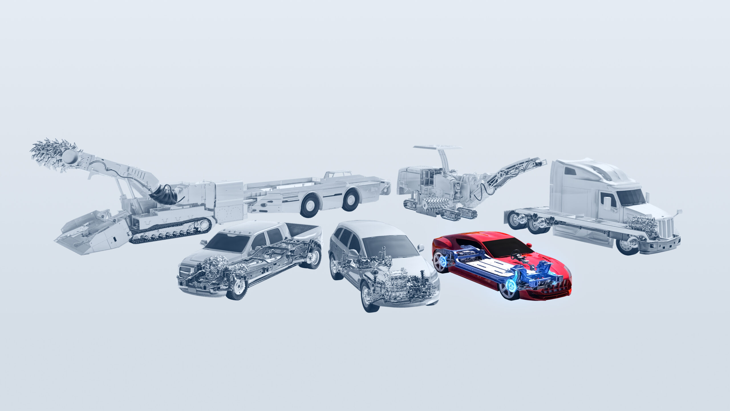 Hero Light Electric Vehicle Colored Selection v01